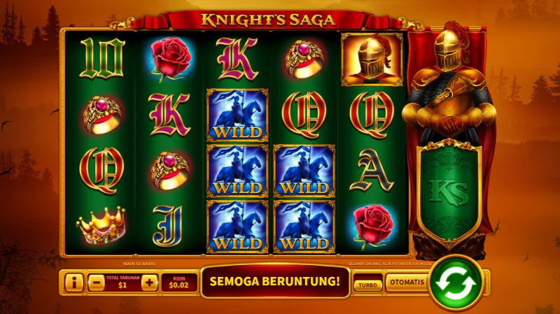 Tampilan Knight Saga